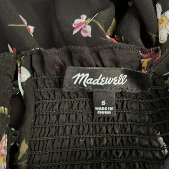 Madewell Flower Blouse - Picture 7 of 8